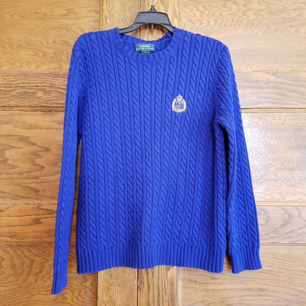 Lauren Ralph Lauren Women's Nautical Cable Sweater